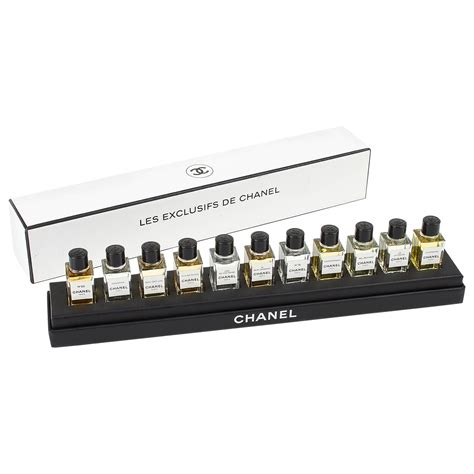 les exclusifs de chanel coffret 11 miniatures|chanel les exclusifs.